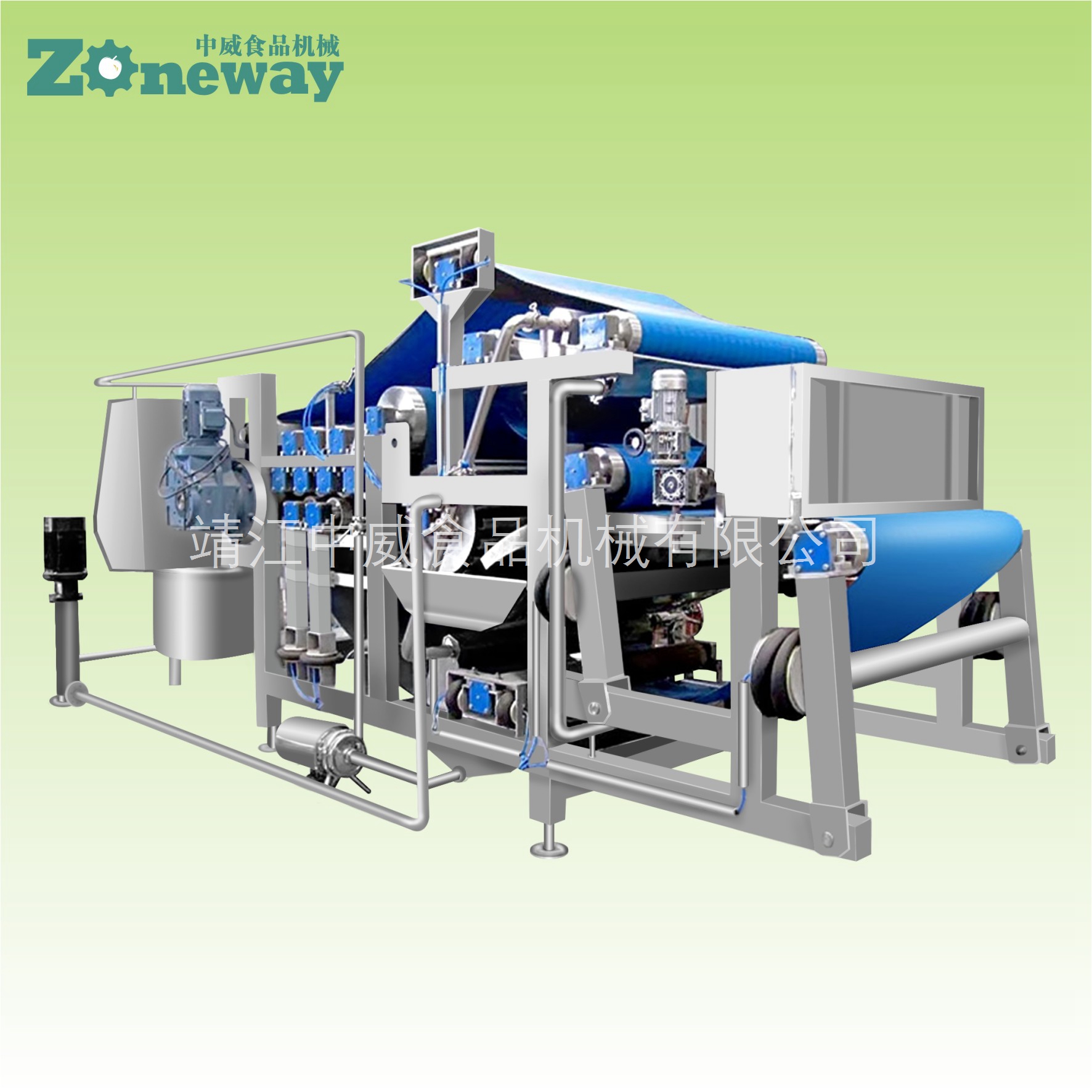 DYJ型帶式壓濾機(jī)